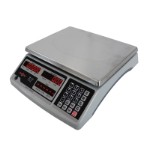 Package and counting scale 15 kg / Readability 0,5g with LED display